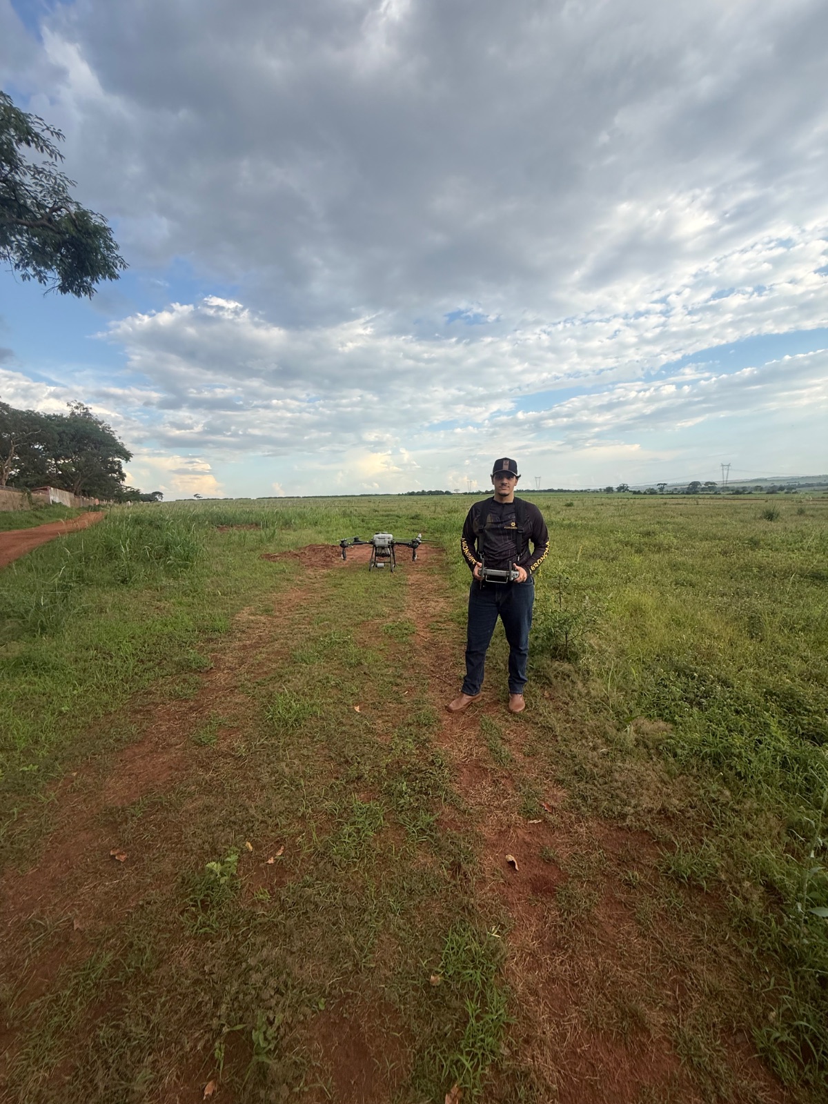 Foto da operação Mapeamento de área para aplicação
